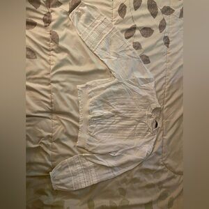 Zara white top size L
